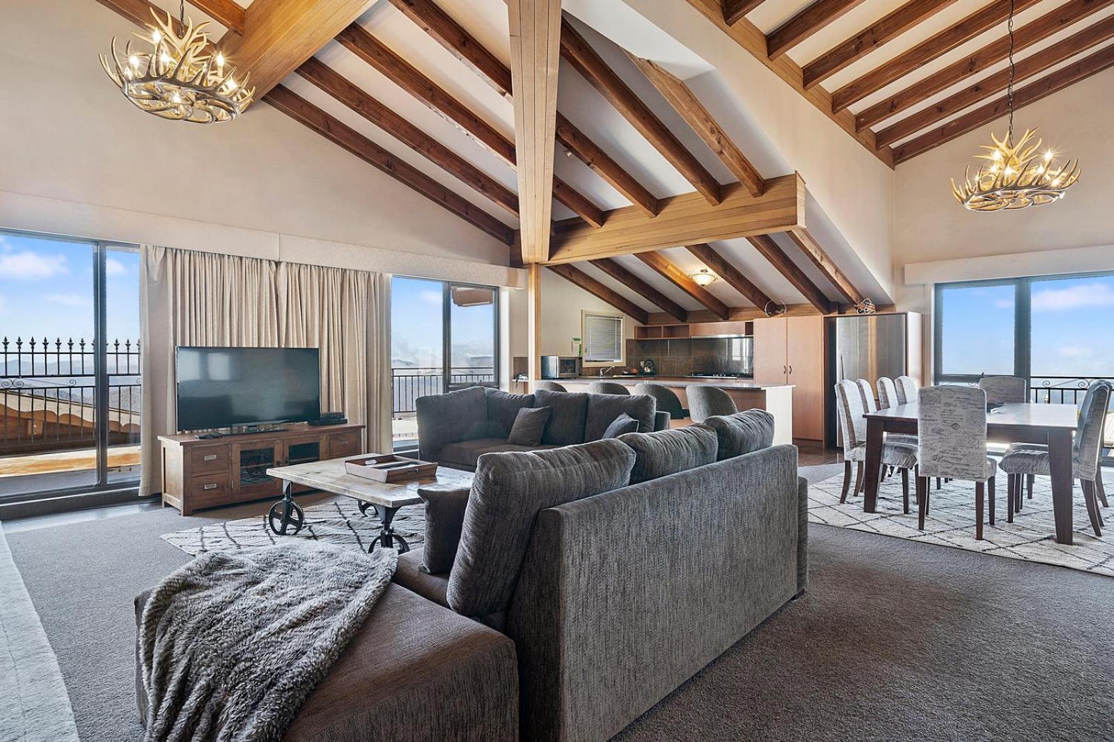 Hotel Pension Grimus Mount Buller Exteriör bild